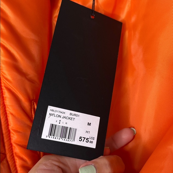 The Kooples Deep Red Burgundy Men’s Bomber Jacket sz M - Picture 5 of 16